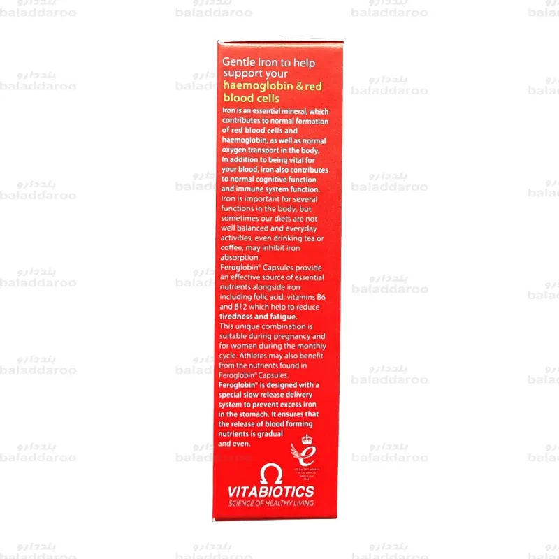 کپسول آهن فروگلوبین ویتابیوتیکس4