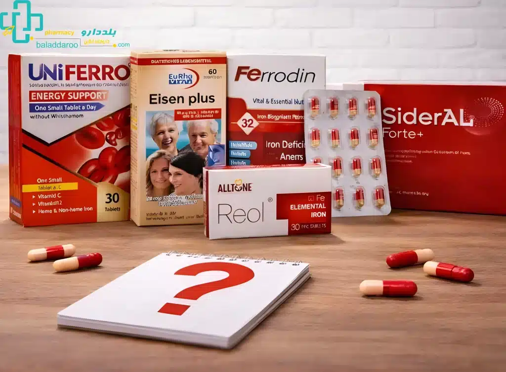 بهترین قرص آهن