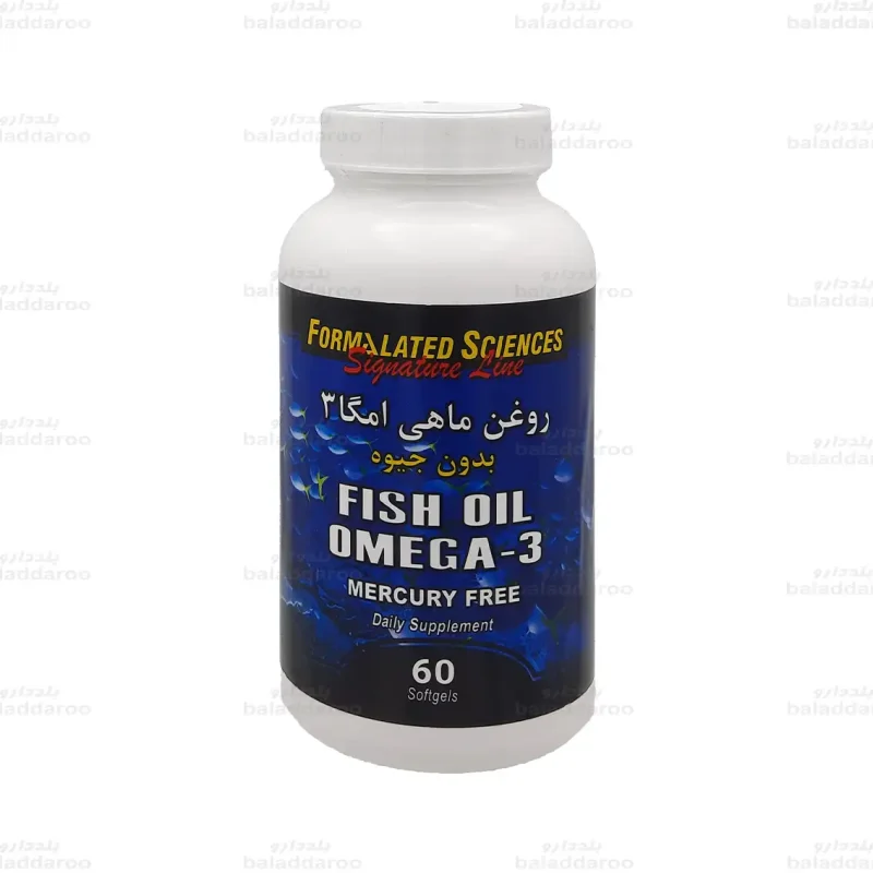کپسول روغن ماهی امگا 3 فرمولیتد ساینسز1