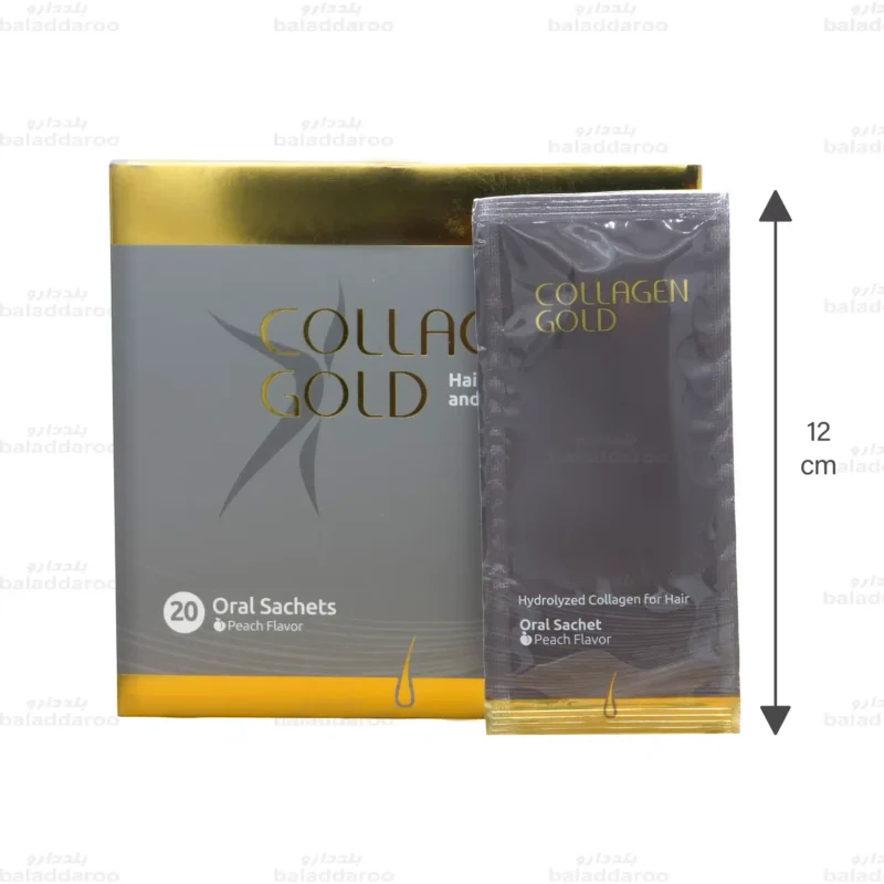 ساشه کلاژن گلد مو و ناخن آدریان 2