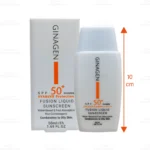 لیکوئید ضد آفتاب بی رنگ ژیناژن پوست چرب و مختلط2