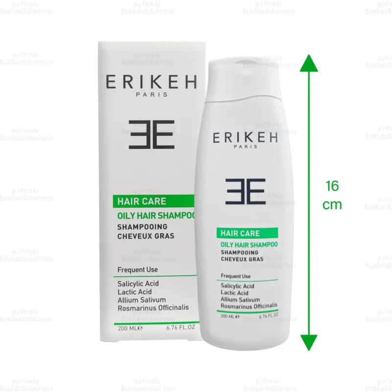 شامپو موهای چرب اریکه2
