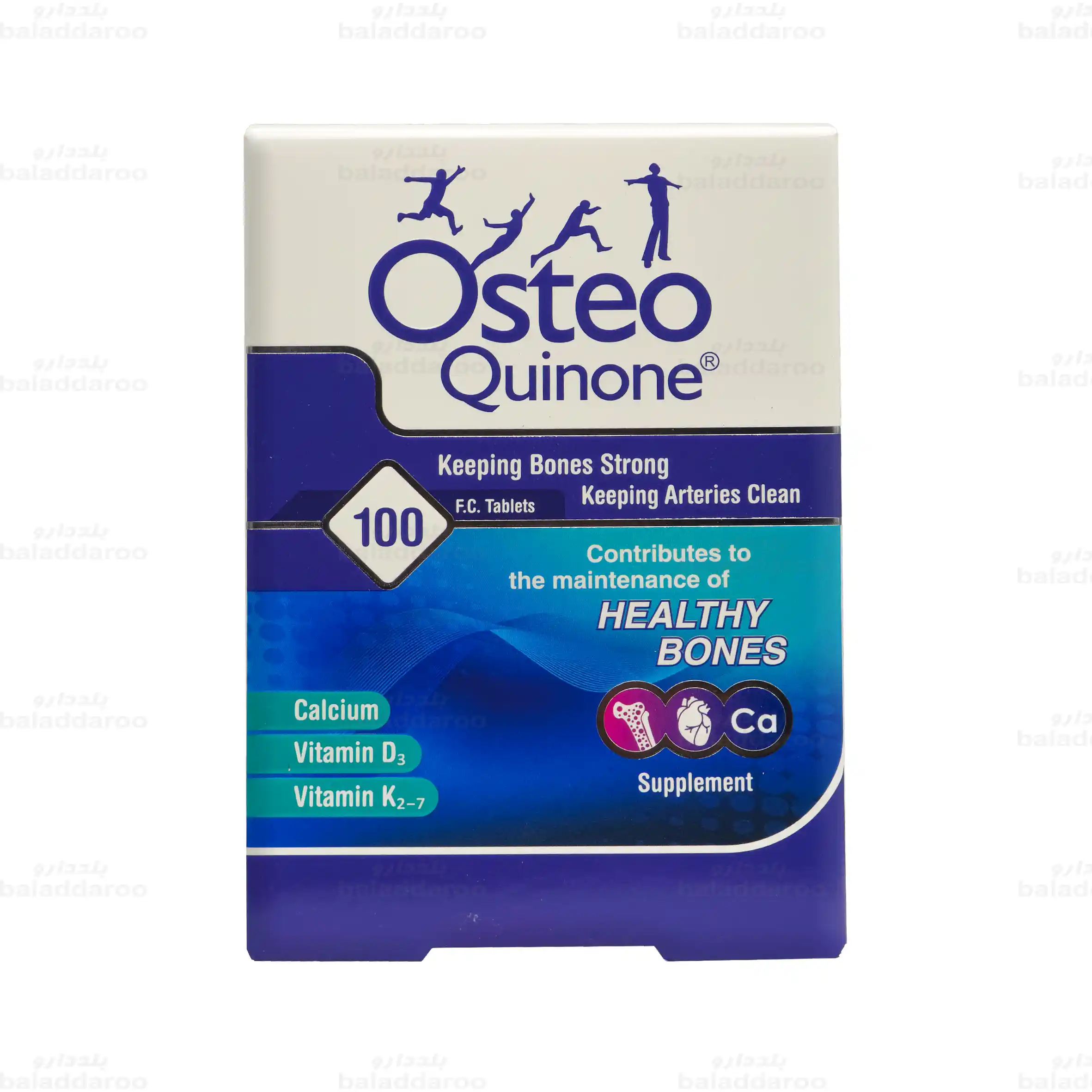 Osteoquinone-arian-salamat-sina-100tablets-1 قرص استئوکینون آرین سلامت سینا1
