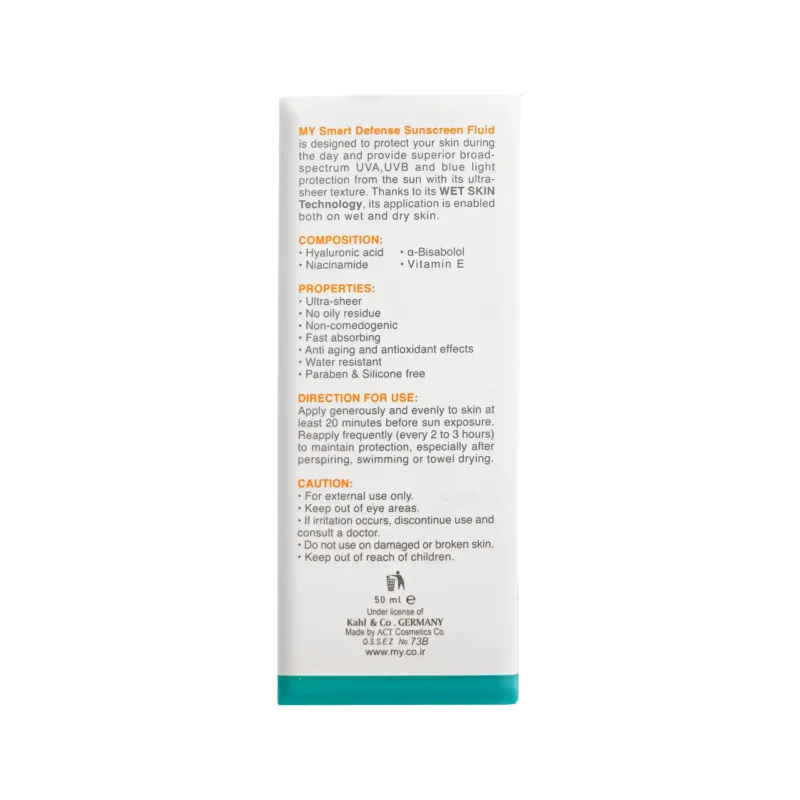 فلوئید ضد آفتاب اسمارت دیفنس مای4