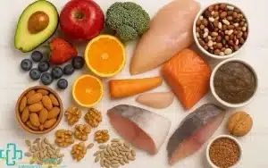 مواد غذایی مغذی در ریزش مو بعد از زایمان