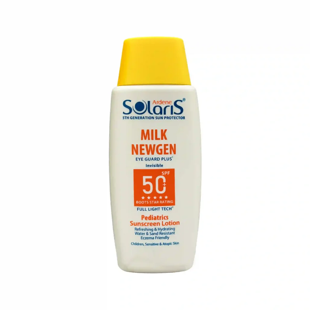 ضد آفتاب کودکان میلک نیوژن SPF50 آردن سولاریس 4
