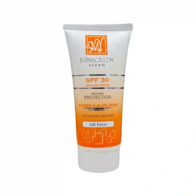 کرم ضد آفتاب فاقد چربی بی رنگ SPF30 مای پوست های چرب و مختلط 1
