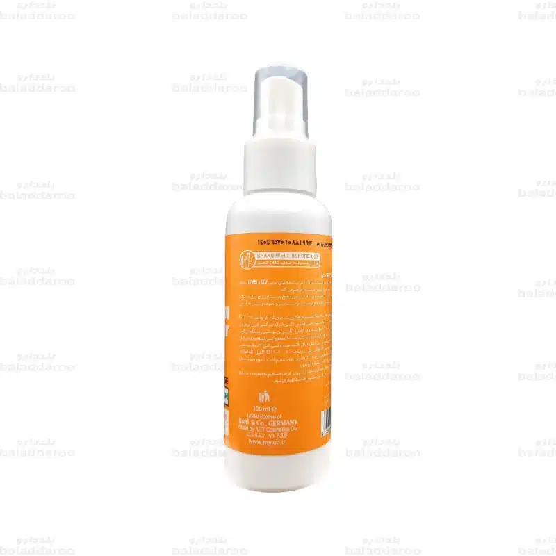 اسپری ضد آفتاب مای SPF50 فاقد چربی