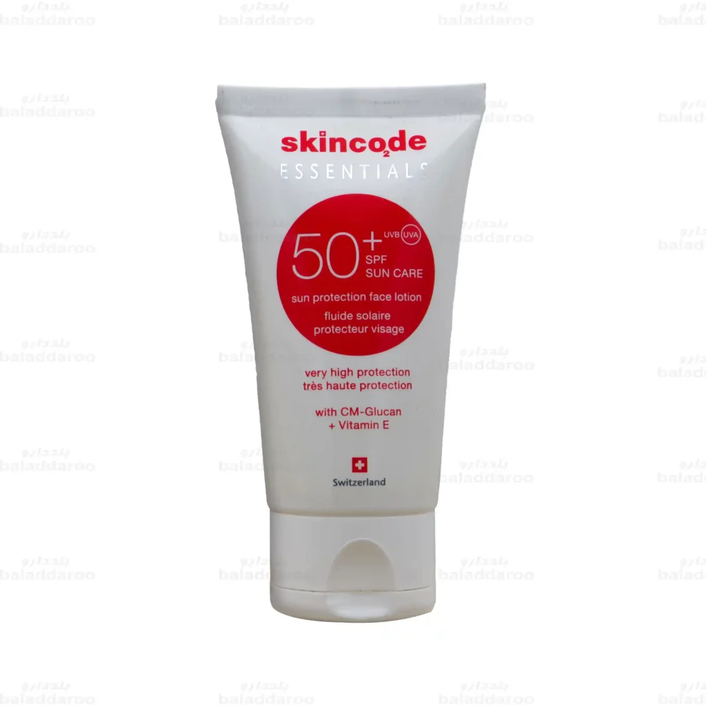 لوسیون ضد آفتاب اسکین کد SPF50 اسکین کد 1