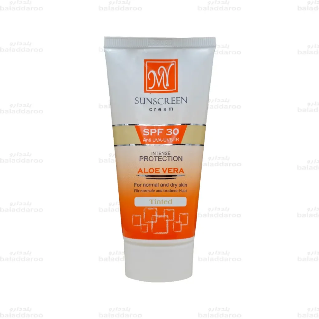 کرم ضد آفتاب رنگی مای SPF30 پوست خشک و نرمال1
