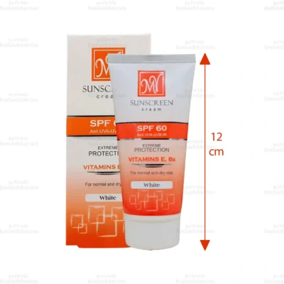 کرم ضد آفتاب بی رنگ مای SPF60 پوست خشک و نرمال2
