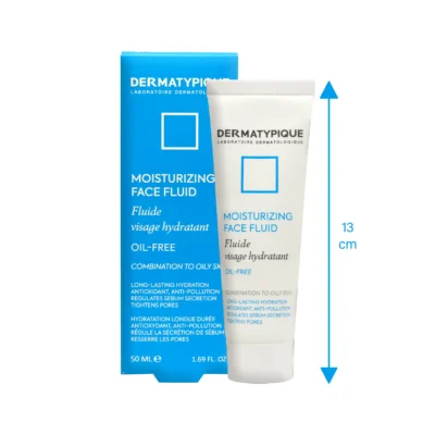 فلوئید مرطوب کننده و آبرسان پوست چرب درماتیپیک2
