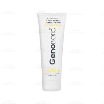 کرم رطوبت رسان صورت و گردن ژنوبایوتیک پوست چرب 1