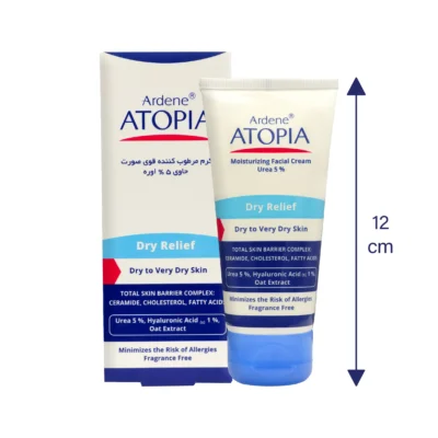 کرم مرطوب کننده قوی اوره 5% آردن آتوپیا پوست خشک و خیلی خشک2