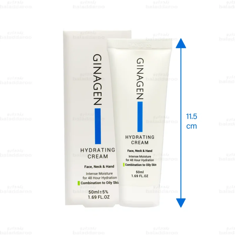 کرم آبرسان پوست چرب و مختلط ژیناژن2