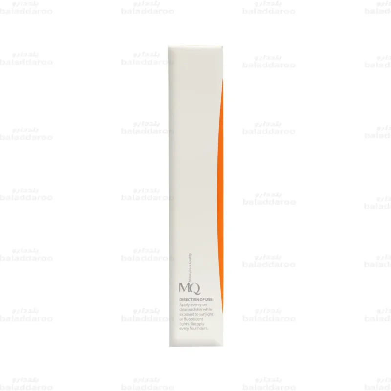کرم ضد آفتاب ضد لک بایوتچ رنگی ام کیو SPF50 بژ طبیعی 3
