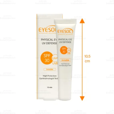 کرم ضد آفتاب دور چشم آیسول SPF30 بی رنگ 2