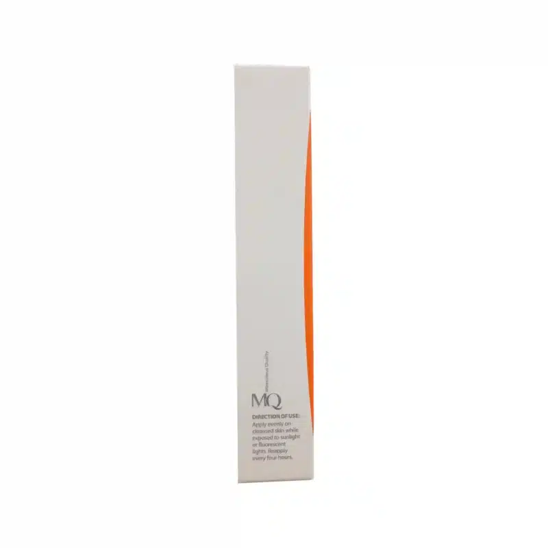 کرم ضد آفتاب بی رنگ فاقد چربی ام کیو SPF50 3