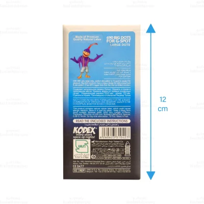 کاندوم خاردار بیگ دات کدکس 10 عددی 2