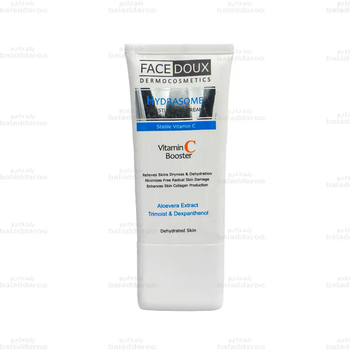 face-doux-hydrasome-c-moisturizing-cream-1 مرطوب کننده هیدرازوم فیس دوکس حاوی ویتامین C-1