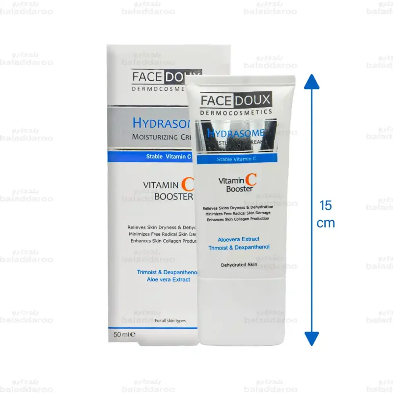 مرطوب کننده هیدرازوم فیس دوکس حاوی ویتامین C-12