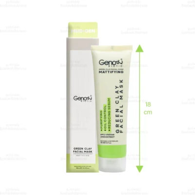 ماسک خاک رس سبز ژنوبایوتیک2