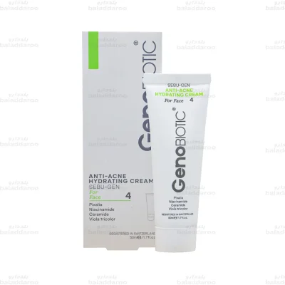 کرم آبرسان صورت ضد آکنه ژنوبایوتیک1