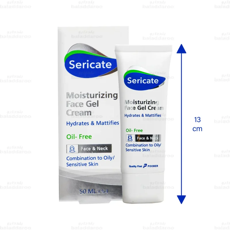 ژل کرم مرطوب کننده صورت سری کیت پوست چرب 2