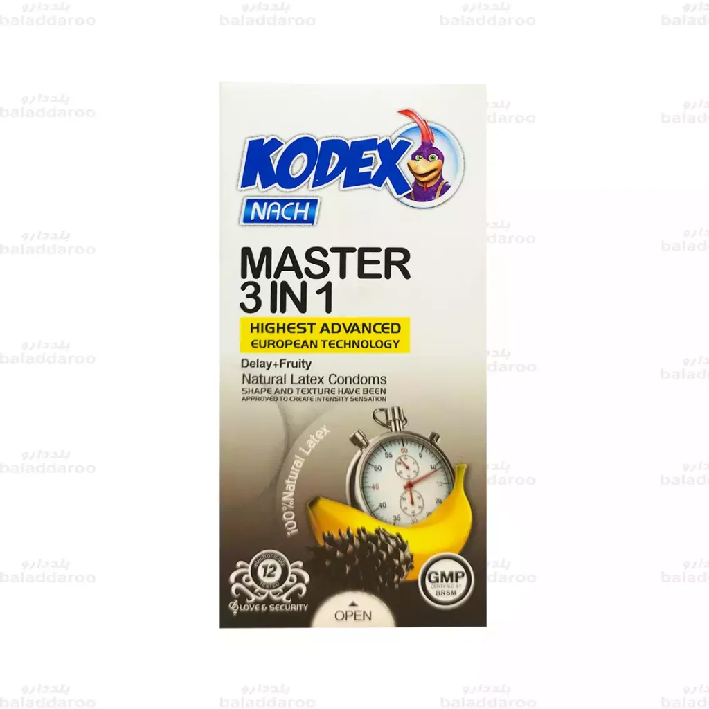 کاندوم مستر 3 در 1 کدکس 12 تایی1
