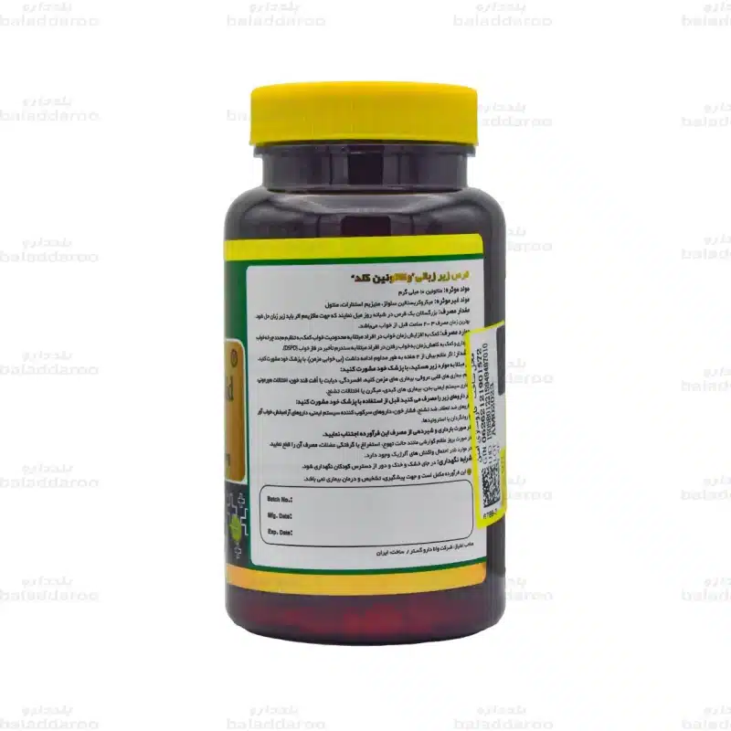 قرص زیر زبانی واناتونین گلد نورم لایف3