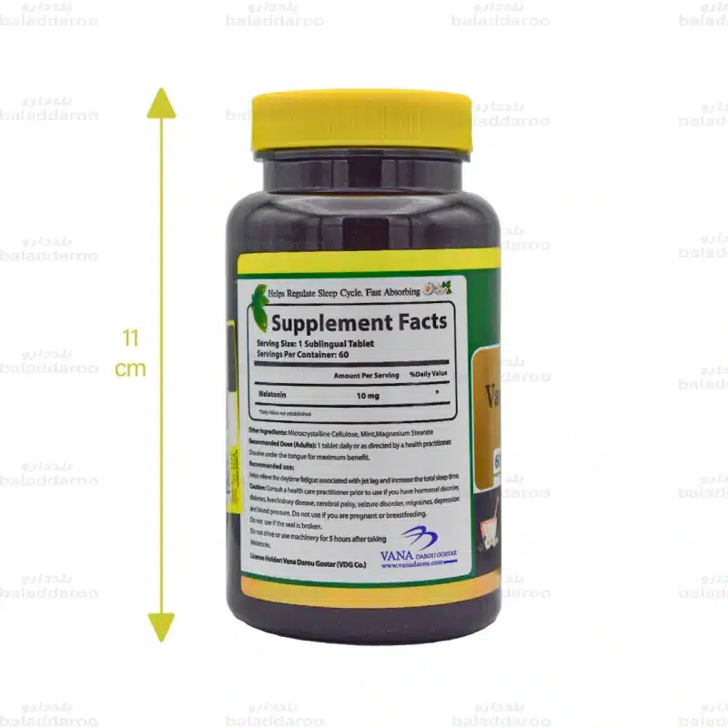 قرص زیر زبانی واناتونین گلد نورم لایف2