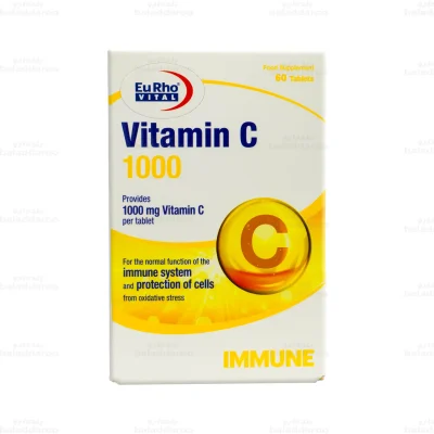 قرص ویتامین ث 1000 میلی گرم یوروویتال1