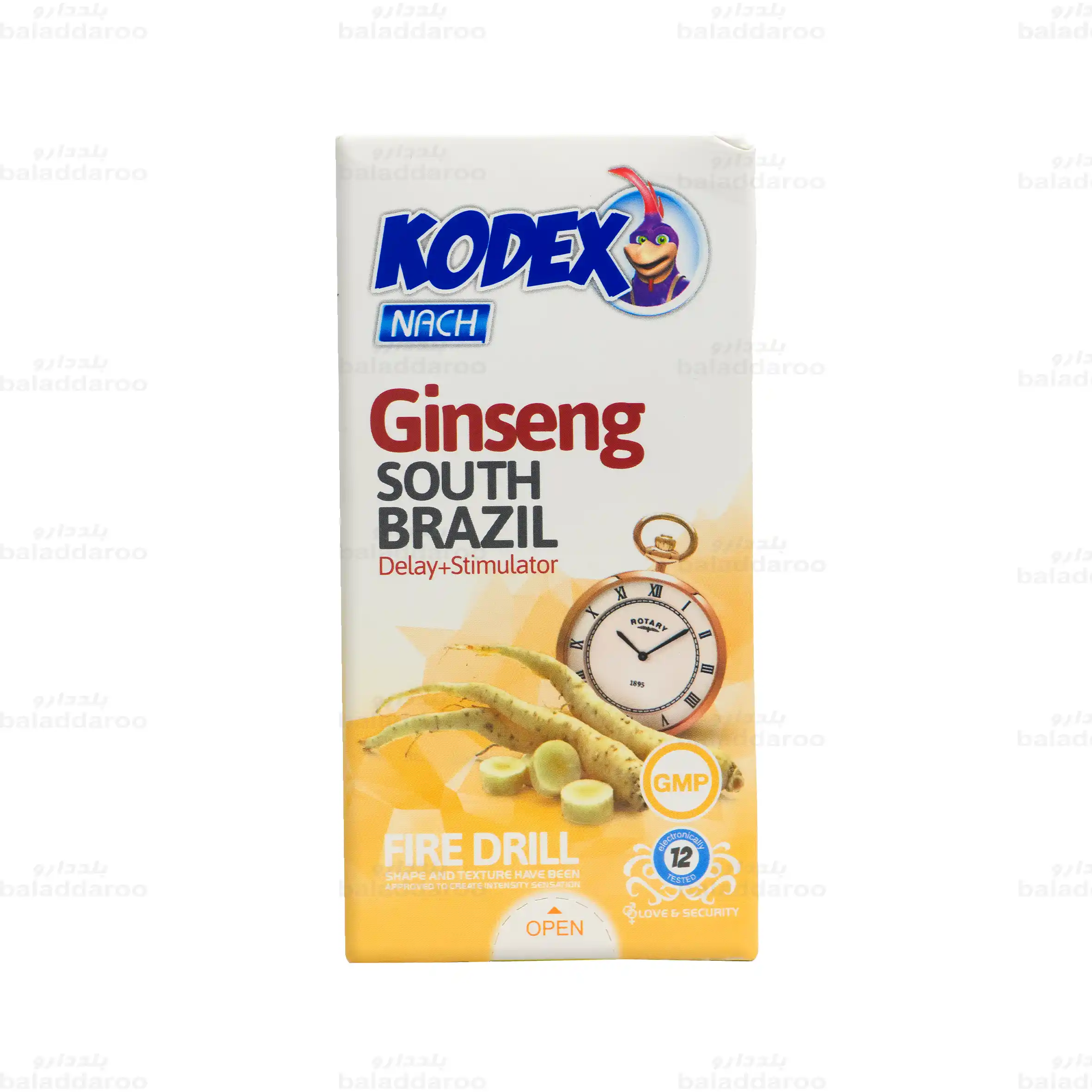 1-Kodex-Ginseng-Candoms کاندوم تاخیری کدکس مدل جینسینگ 1