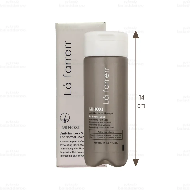 شامپو ماینوکسی موهای معمولی و نازک لافارر 150م ل-2