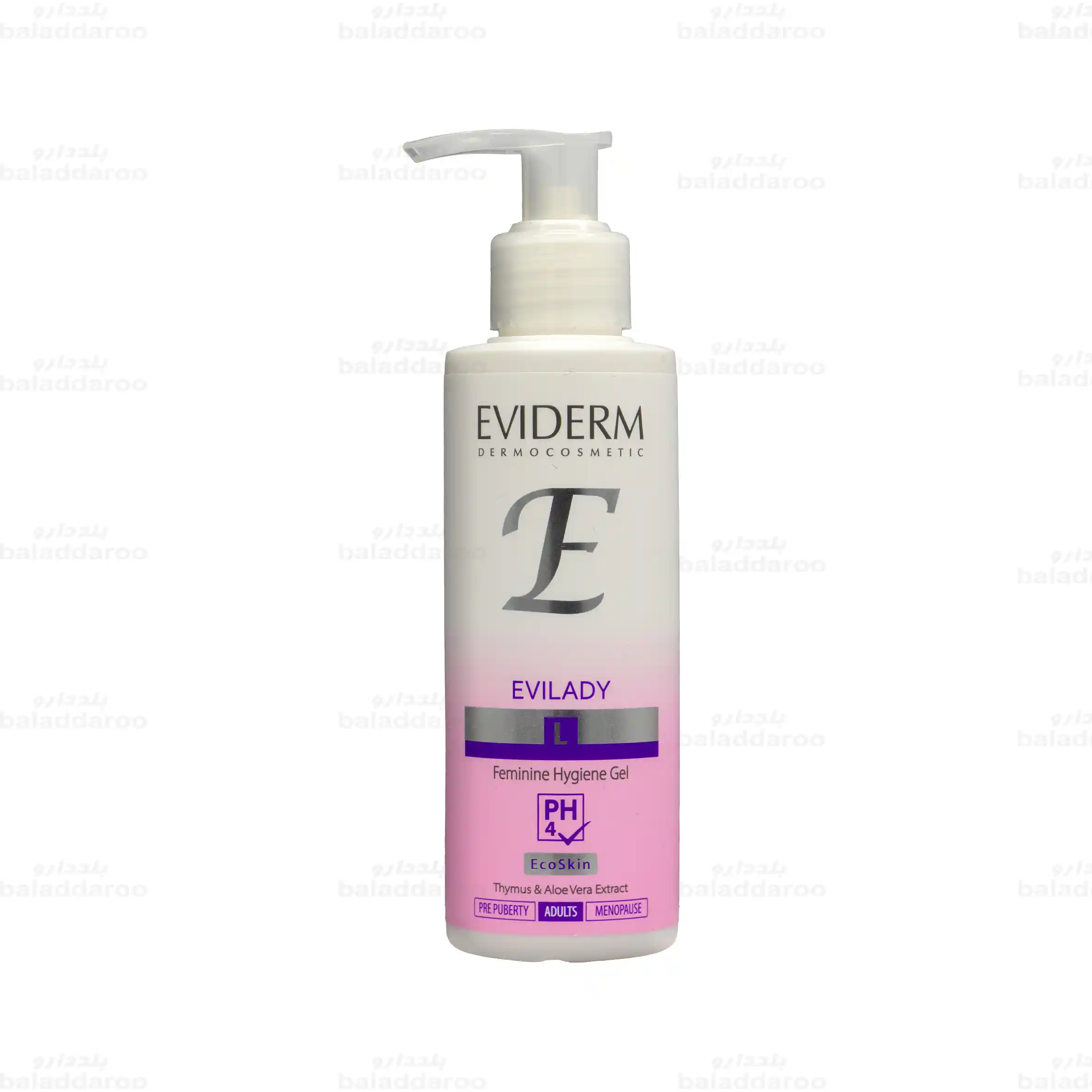 Eviderm-Feminine-Hygeine-Gel-Adults-1 ژل بهداشتی بانوان پس از بلوغ اویدرم1