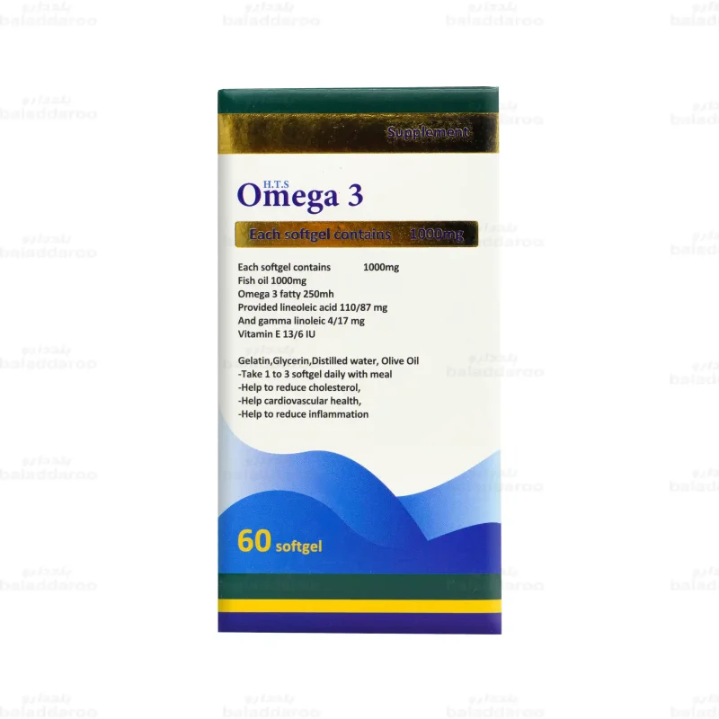 کپسول امگا 3 اچ تی اس4