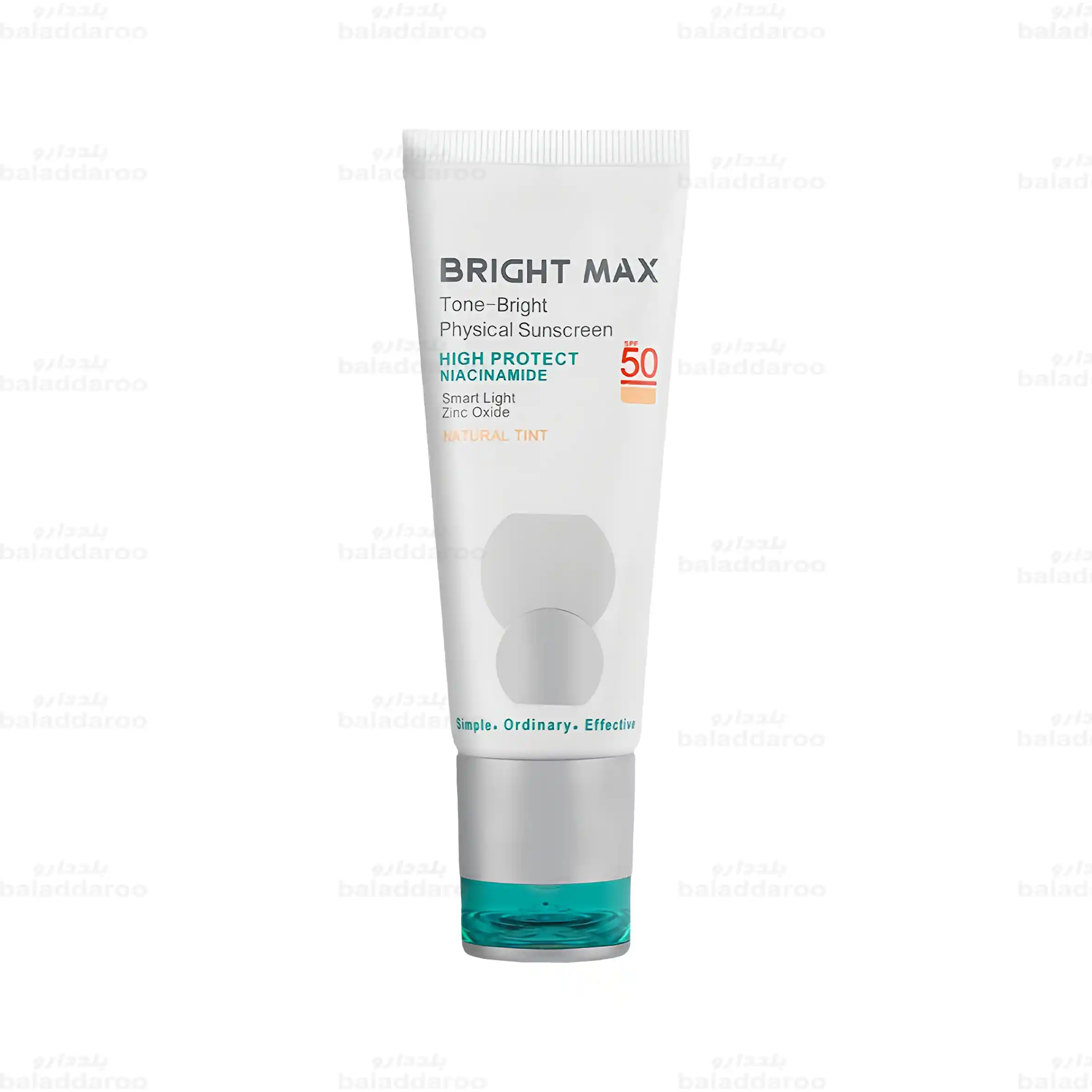 Bright-Max-Tone-Bright-Sunscreen-Tinted-1 کرم ضد آفتاب فیزیکال رنگی تن برایت برایت مکس 1