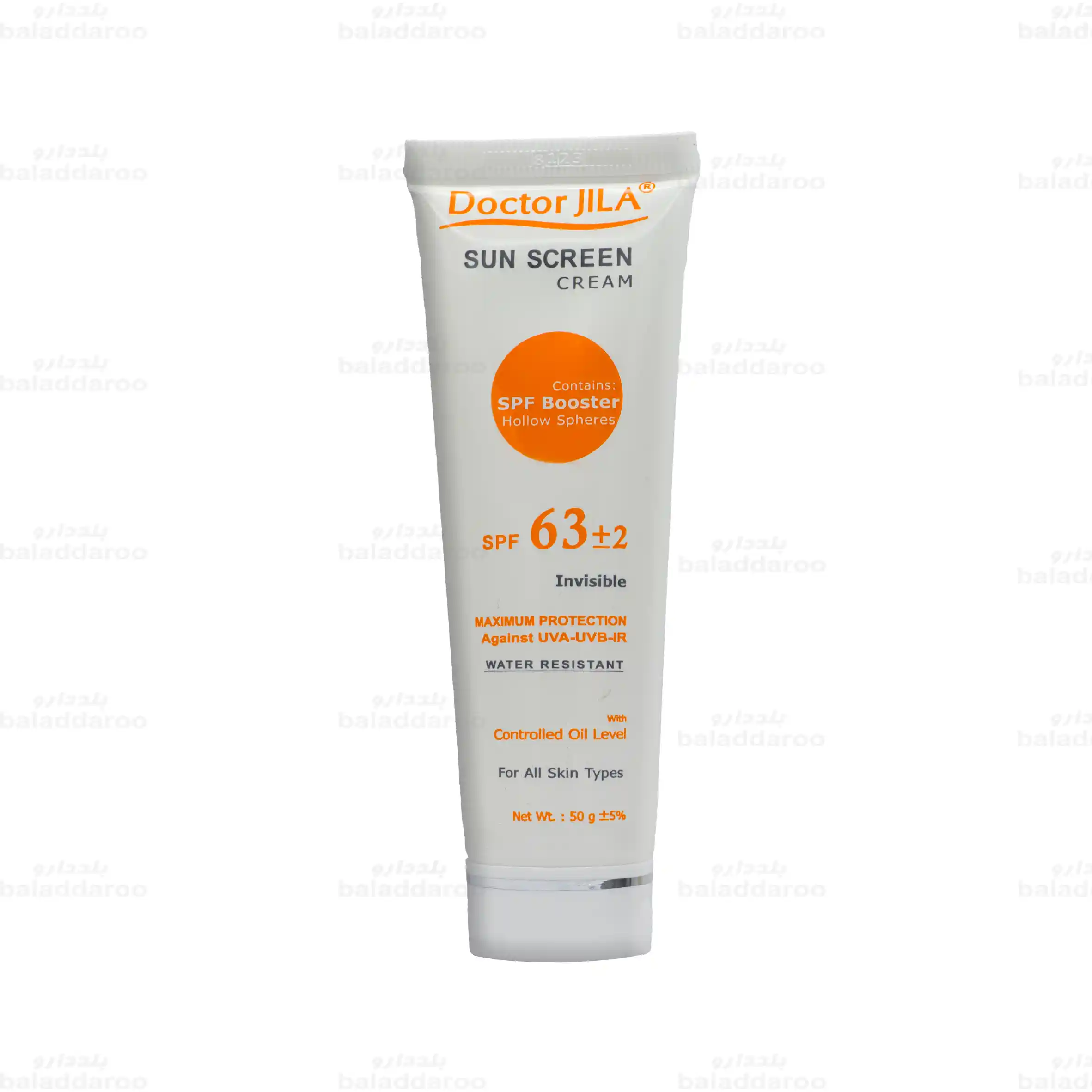 dr-jila-sunscreen-spf63-invisible-1 کرم ضد آفتاب بی رنگ SPF63 دکتر ژیلا1