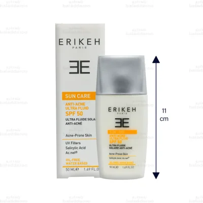 فلوئید ضد آفتاب و ضد جوش بی رنگ اریکه2