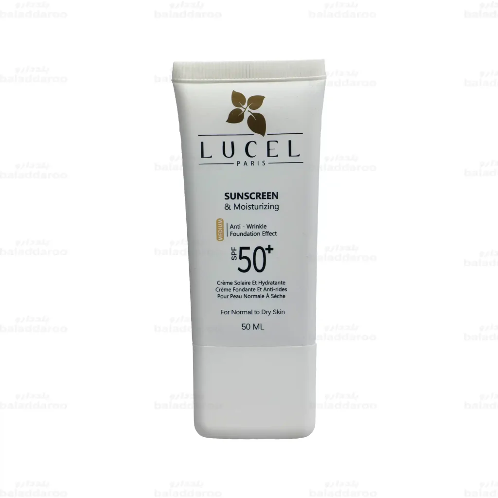 کرم ضد آفتاب رنگی لوسل پوست خشک و معمولی 1SPF50