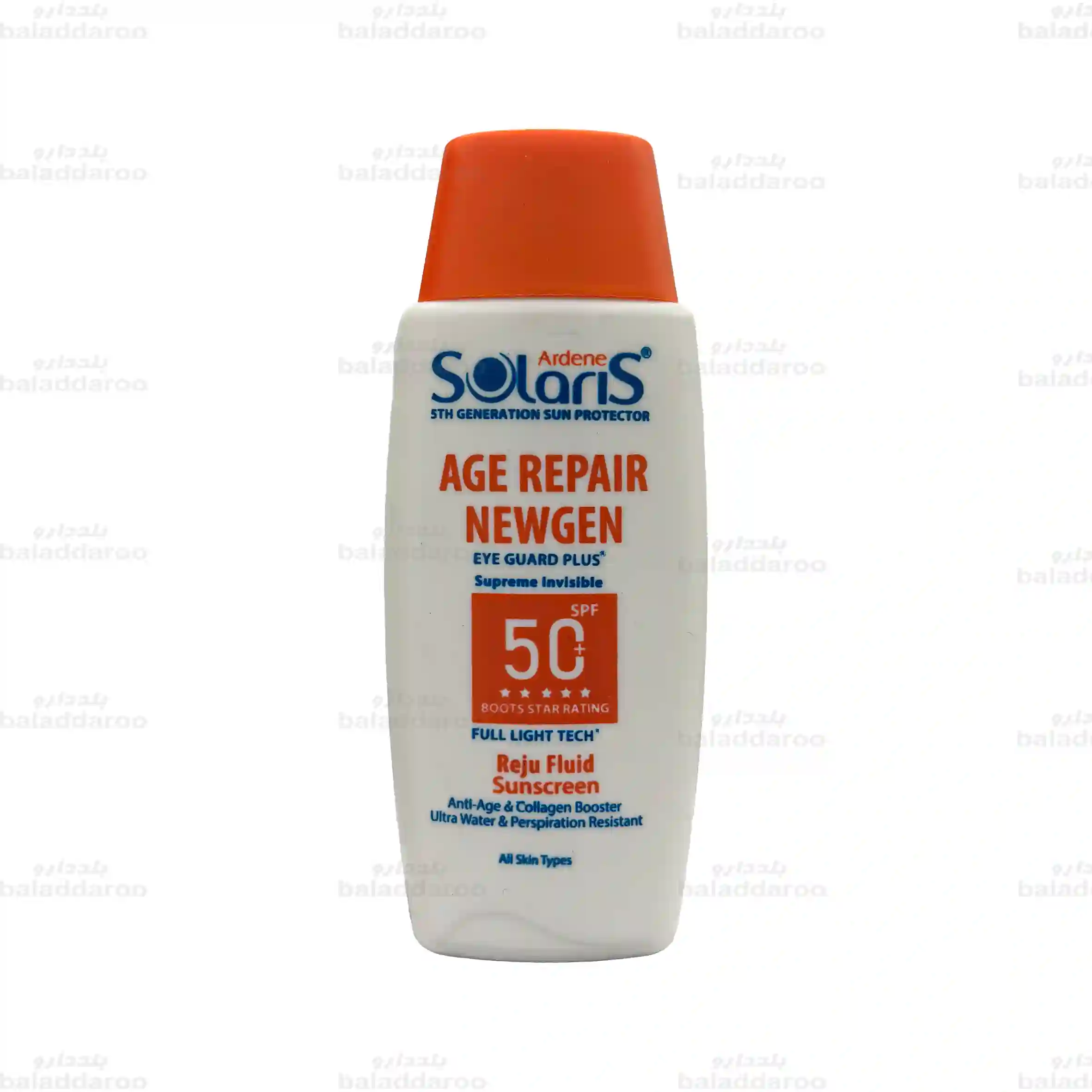 ardene-solaris-age-repair-sunscreen-invisible-1 فلوئید ضد آفتاب ضد چروک بی رنگ آردن سولاریس1
