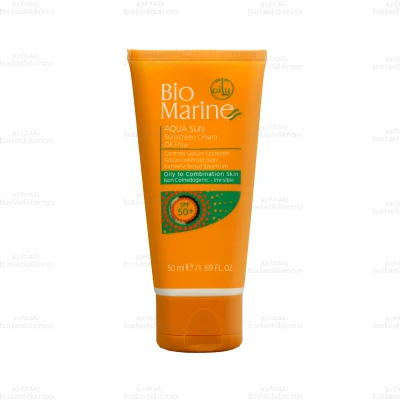 کرم ضد آفتاب فاقد چربی بی رنگ بایومارین پوست چرب 1