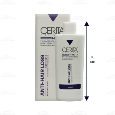 شامپو ضد ریزش مینوتا سریتا موی خشک2