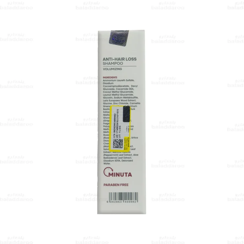شامپو ضد ریزش مینوتا سریتا موی چرب5