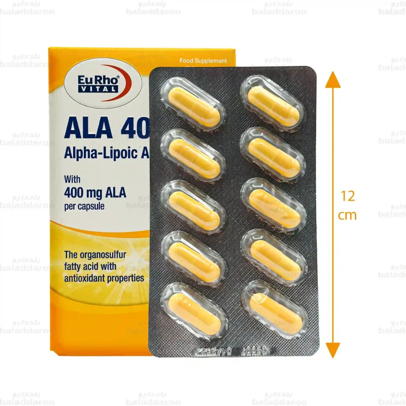 کپسول آ ال آ 400 یوروویتال 2