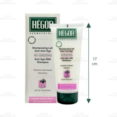 شامپو کرمی جینسینگ احیا کننده و تقویت کننده مو هگور2