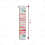 قرص جوشان ویتامین سی 1000 میلی گرم نیچرز پلنتی توت فرنگی 2