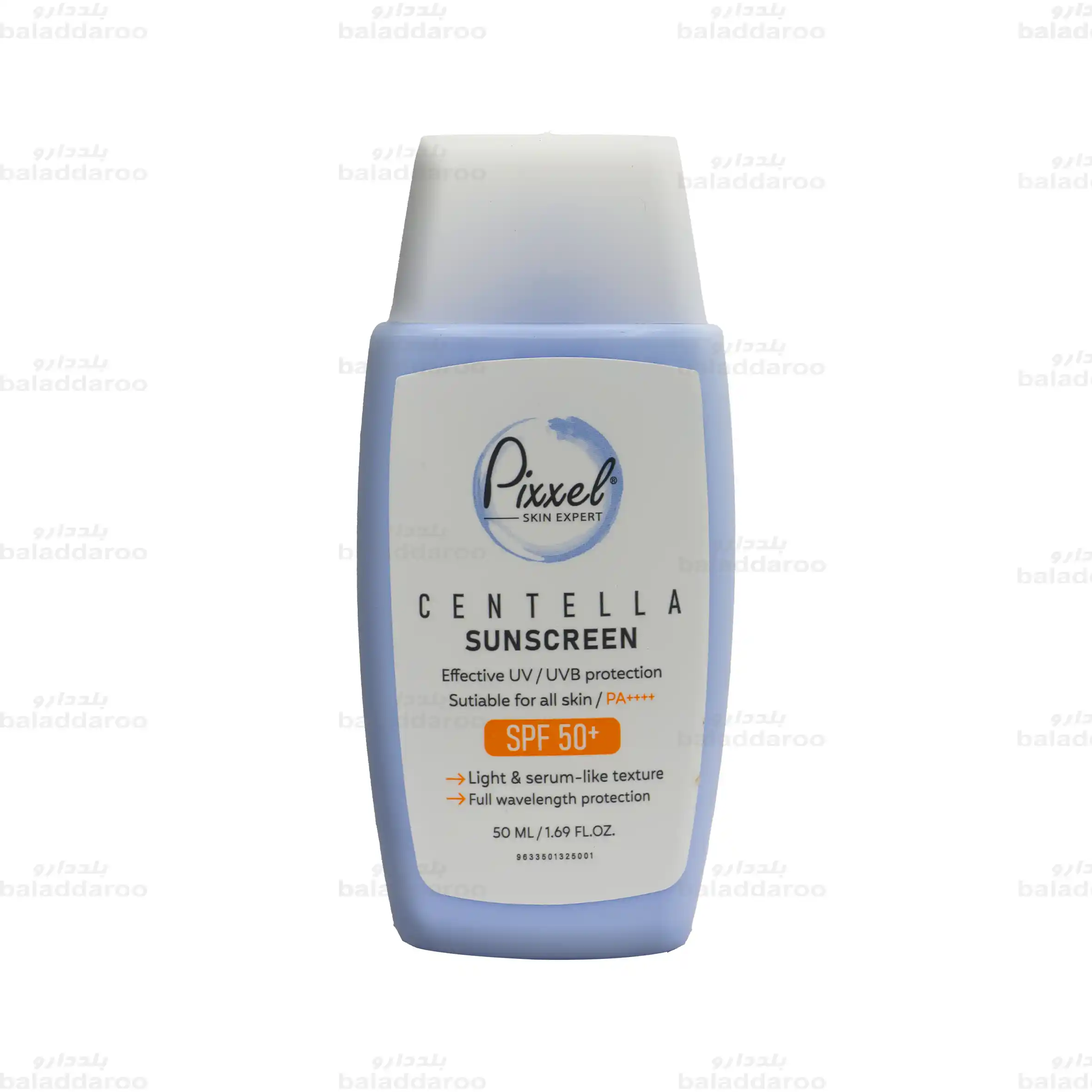 pixxel-centella-sunscreen-fluid-1 فلوئید ضد آفتاب فیزیکال سنتلا پیکسل1