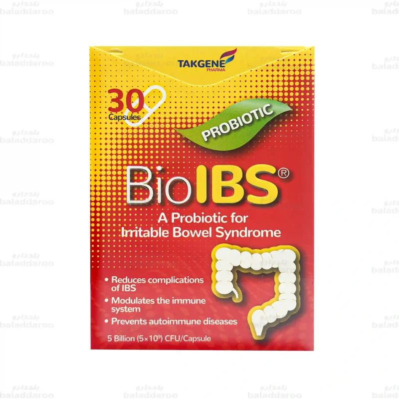 کپسول بایو آی بی اس تک ژن فارما 3