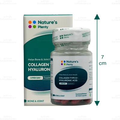 کپسول کلاژن نوع 2 و هیالورونیک اسید نیچرز پلنتی 2